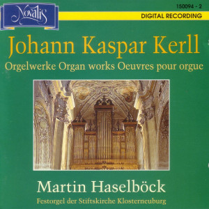 Johann Kaspar Kerll: Orgelwerke (CD) Cover