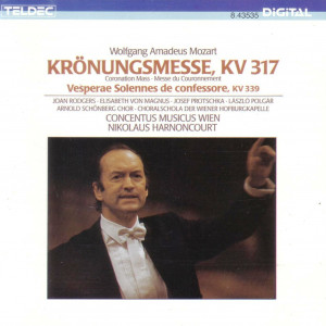 Mozart: Krönungsmesse · Vesperæ Solennes de confessore (CD) Cover